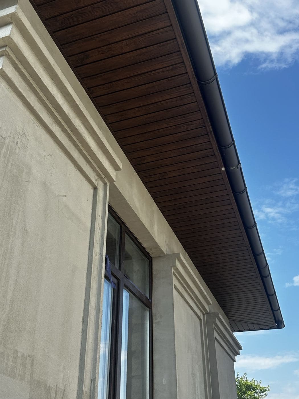 Soffit metalic Imperlux montat — lucrare reală 15