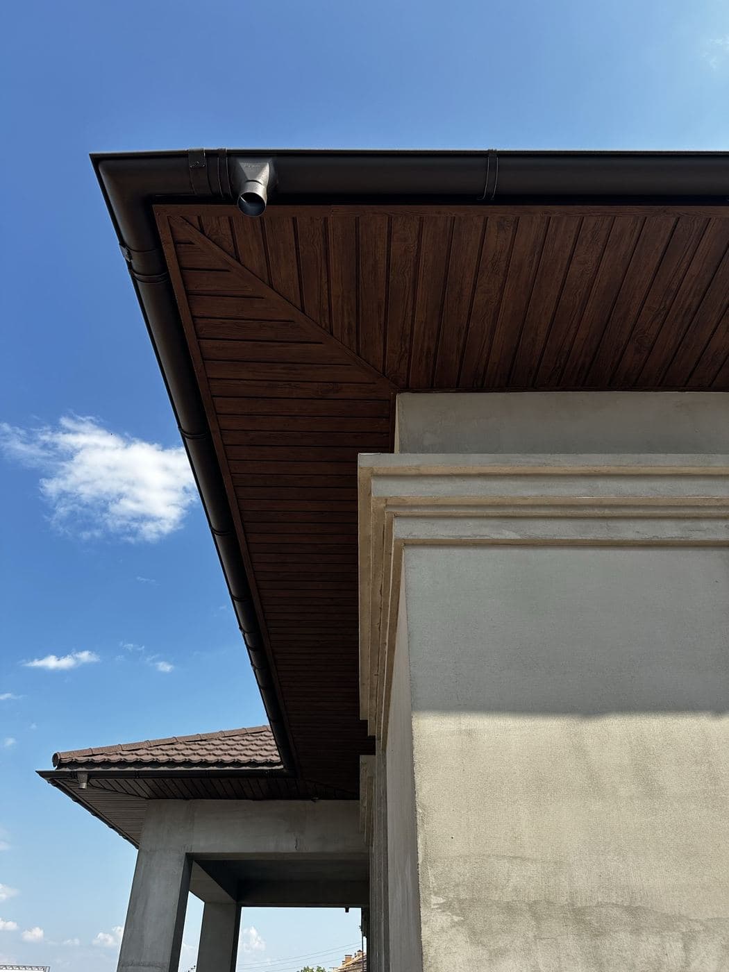 Soffit metalic Imperlux montat — lucrare reală 30