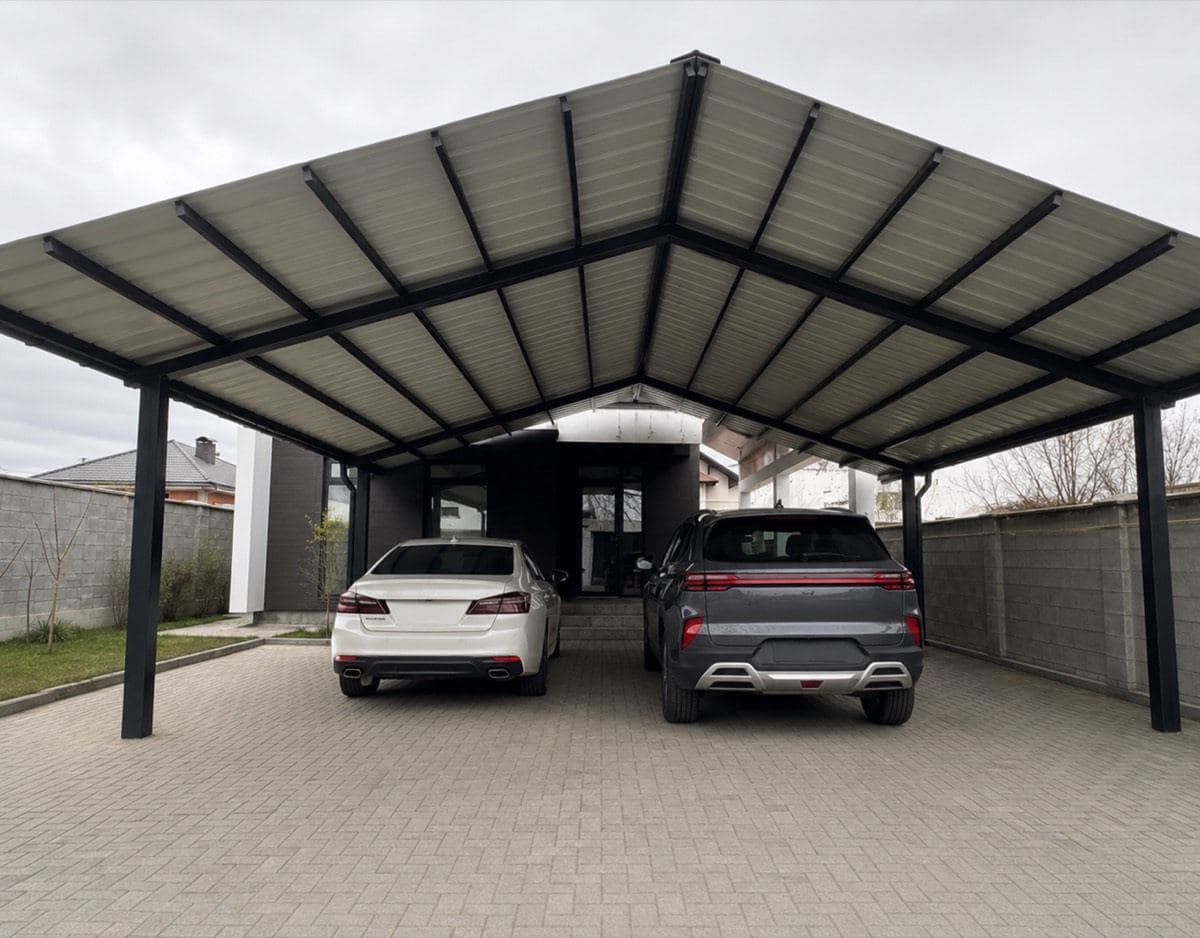 Copertină metalică IL304 2 Ape — imaginea 2