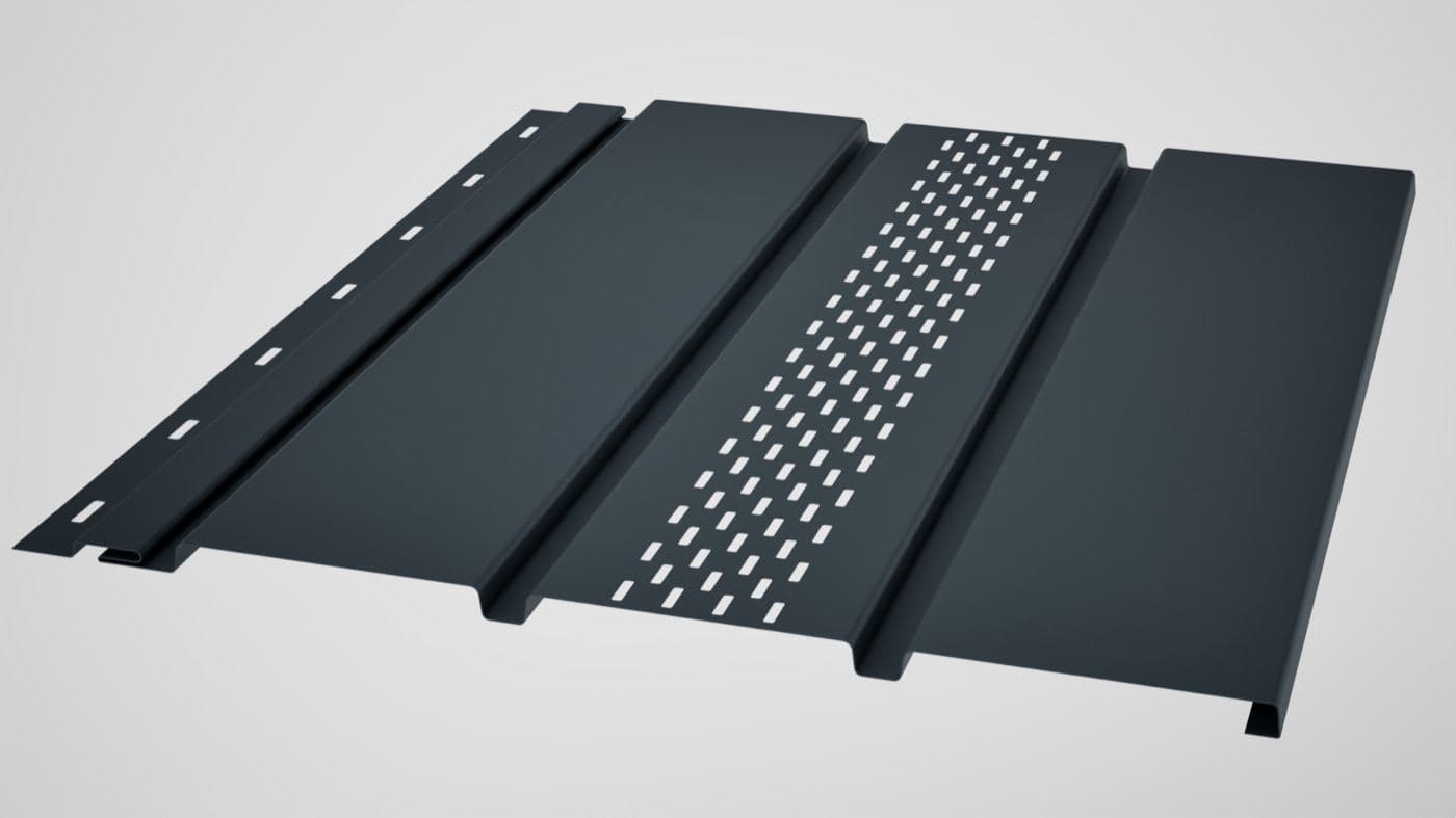 Imperlux are soffit — placarea metalică pentru streașină